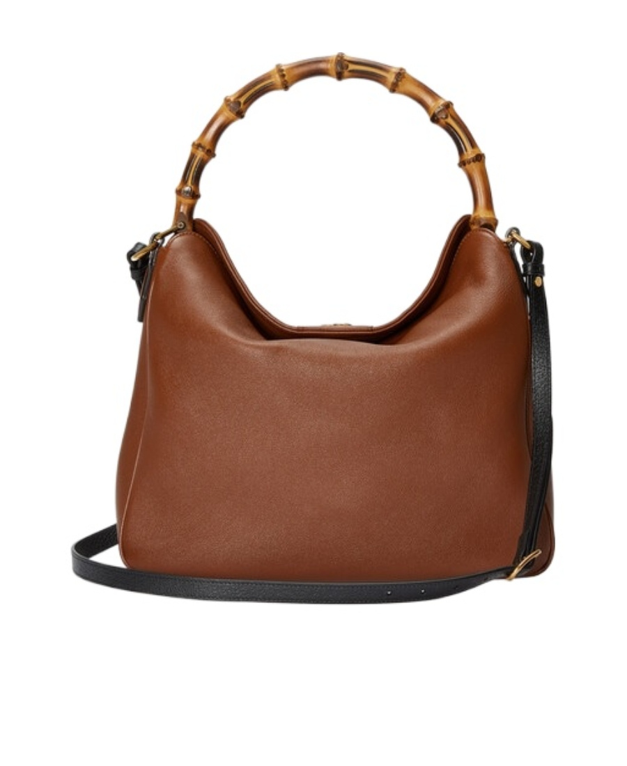 Gucci Large Diana Tote Bag In Brown