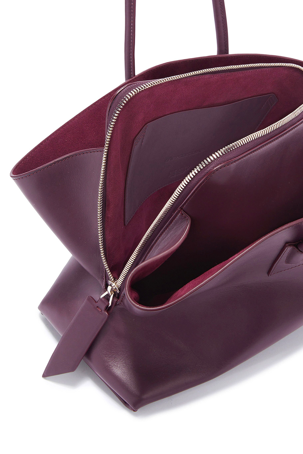 Attico The La Passeggiata Medium Tote Bag In Brown