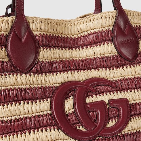 Gucci Woven Medium Tote Bag