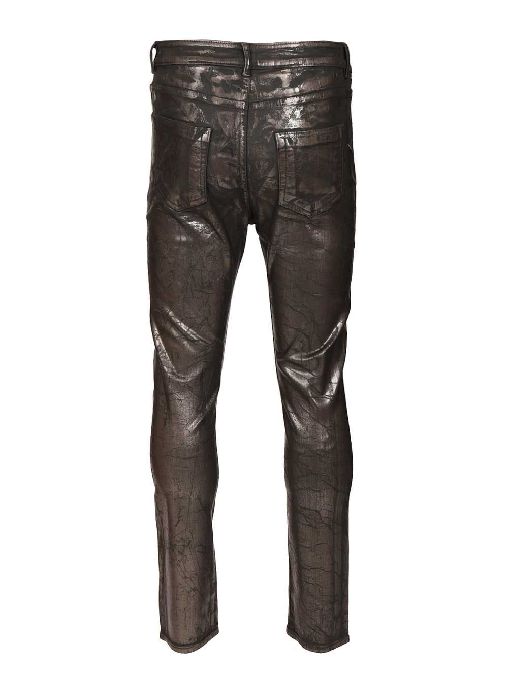 Rick Owens Drkshdw Detroit Cut Slim Fit Jeans In Brown