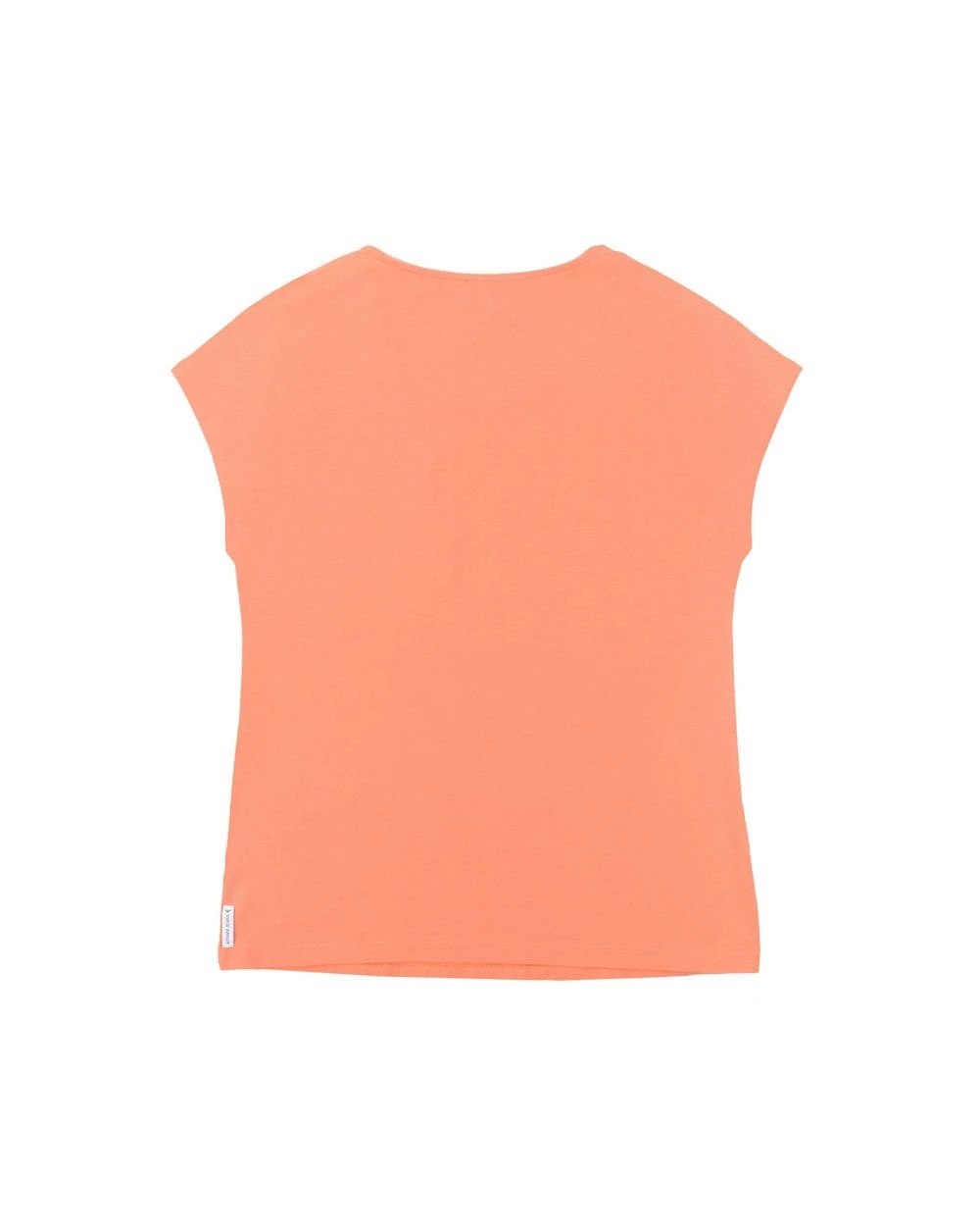 Armani Jeans Round-necked Logo T-shirt In Pink