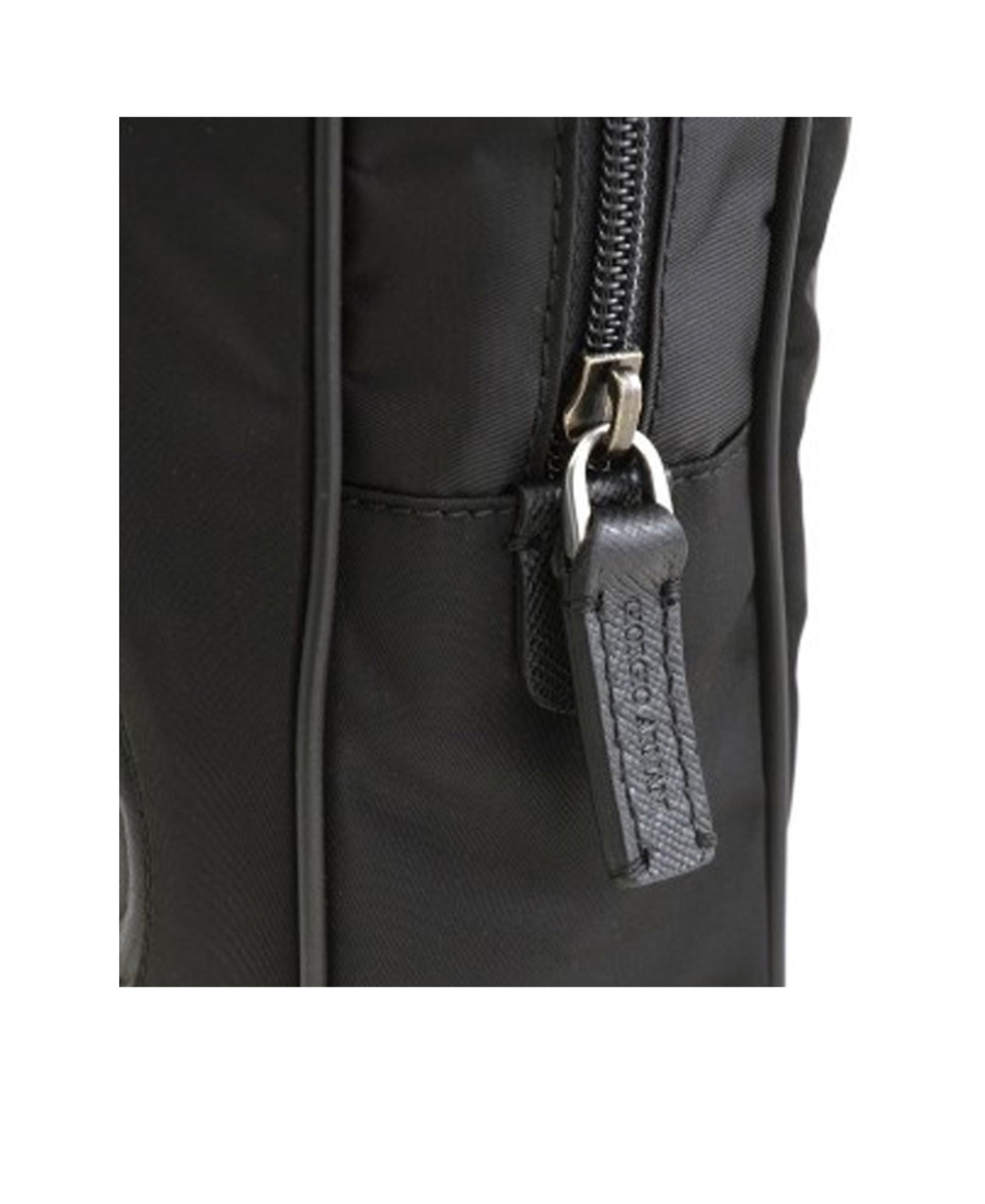 Giorgio Armani Logo Handbag In Black