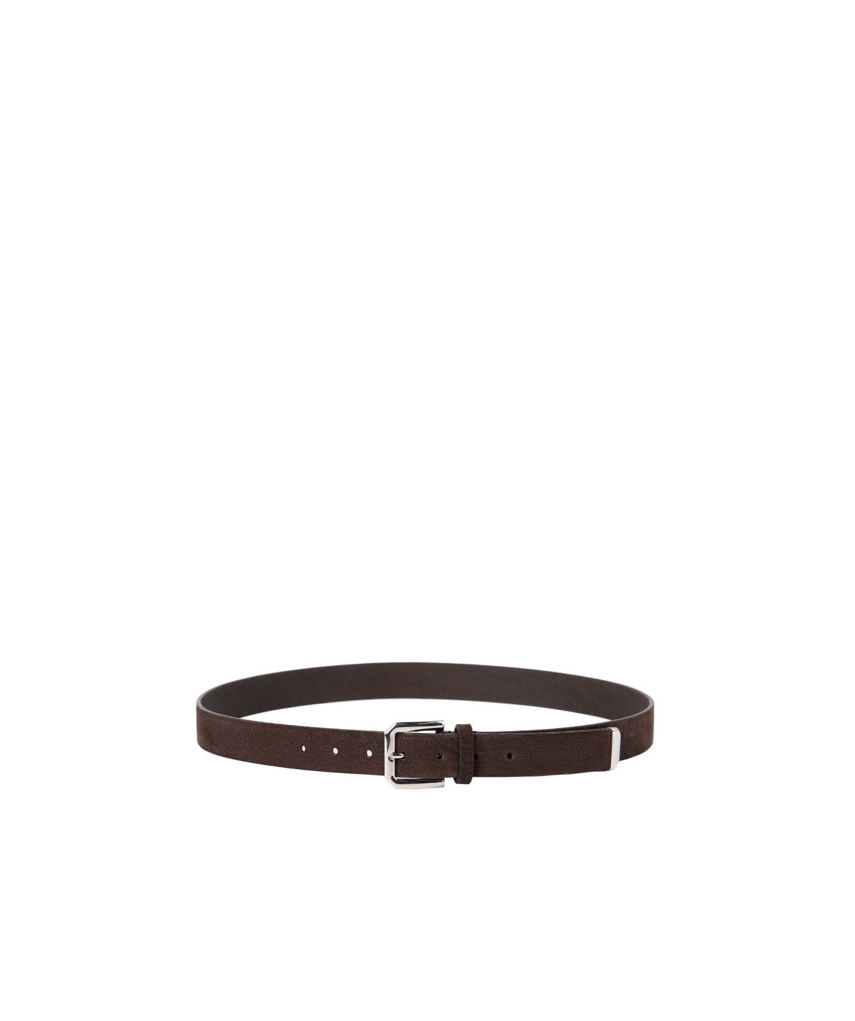 Brunello Cucinelli Leather Belt In Black