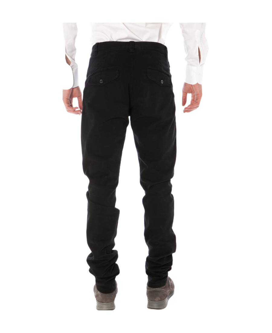 Armani Jeans Cotton Jeans In Black