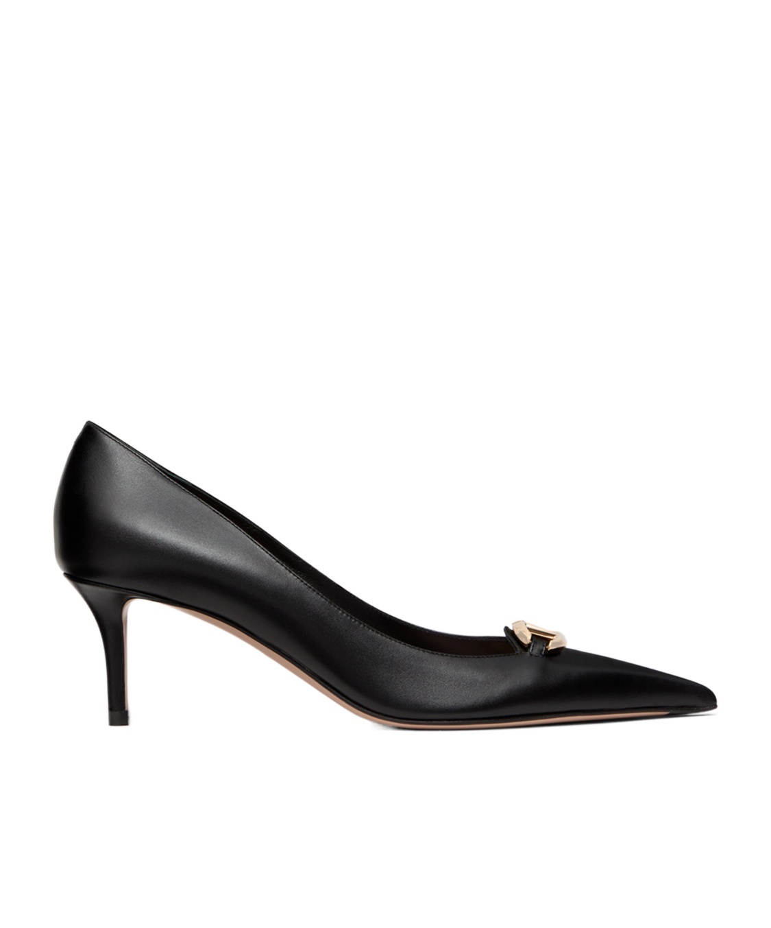 Valentino 60mm Vlogo Patent Leather Pumps In Black