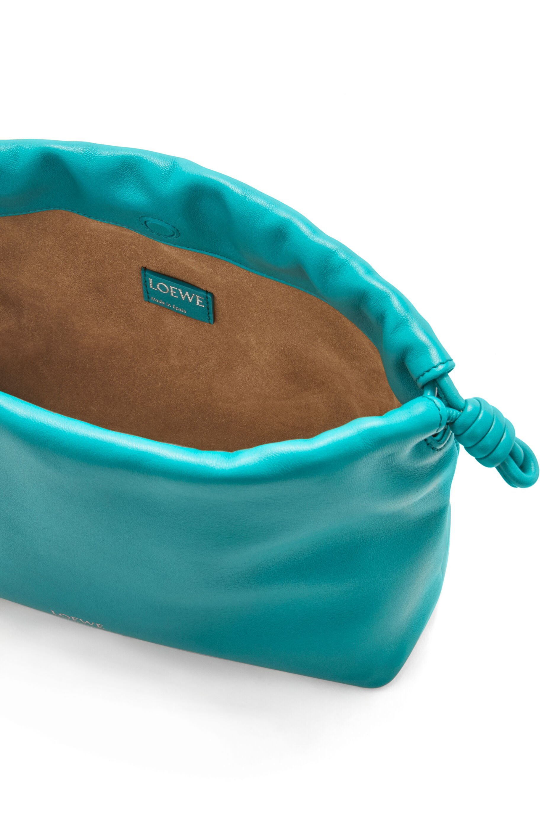 Loewe Medium Logo Shoulder Bag In Green