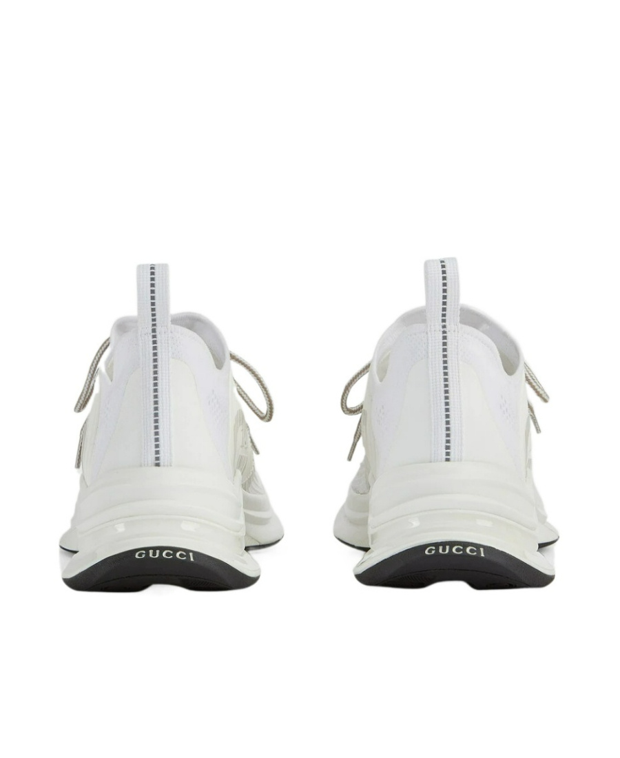 Gucci Run Lace-up Sneakers In White