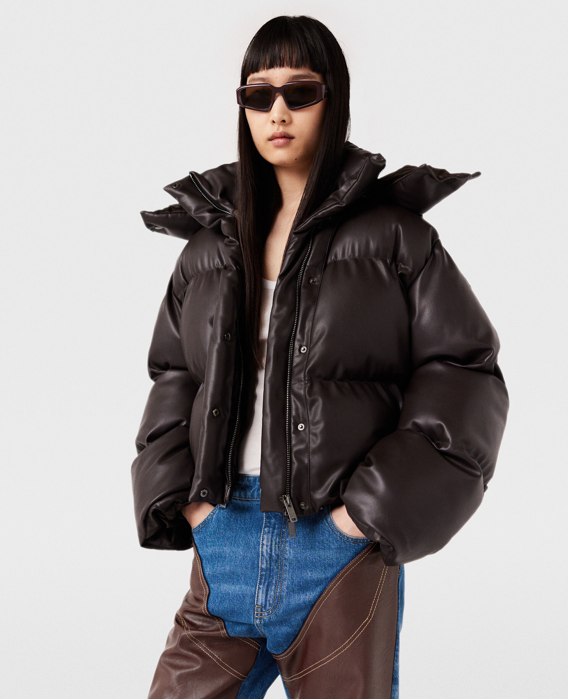 Stella Mccartney Coats & Jackets In Black