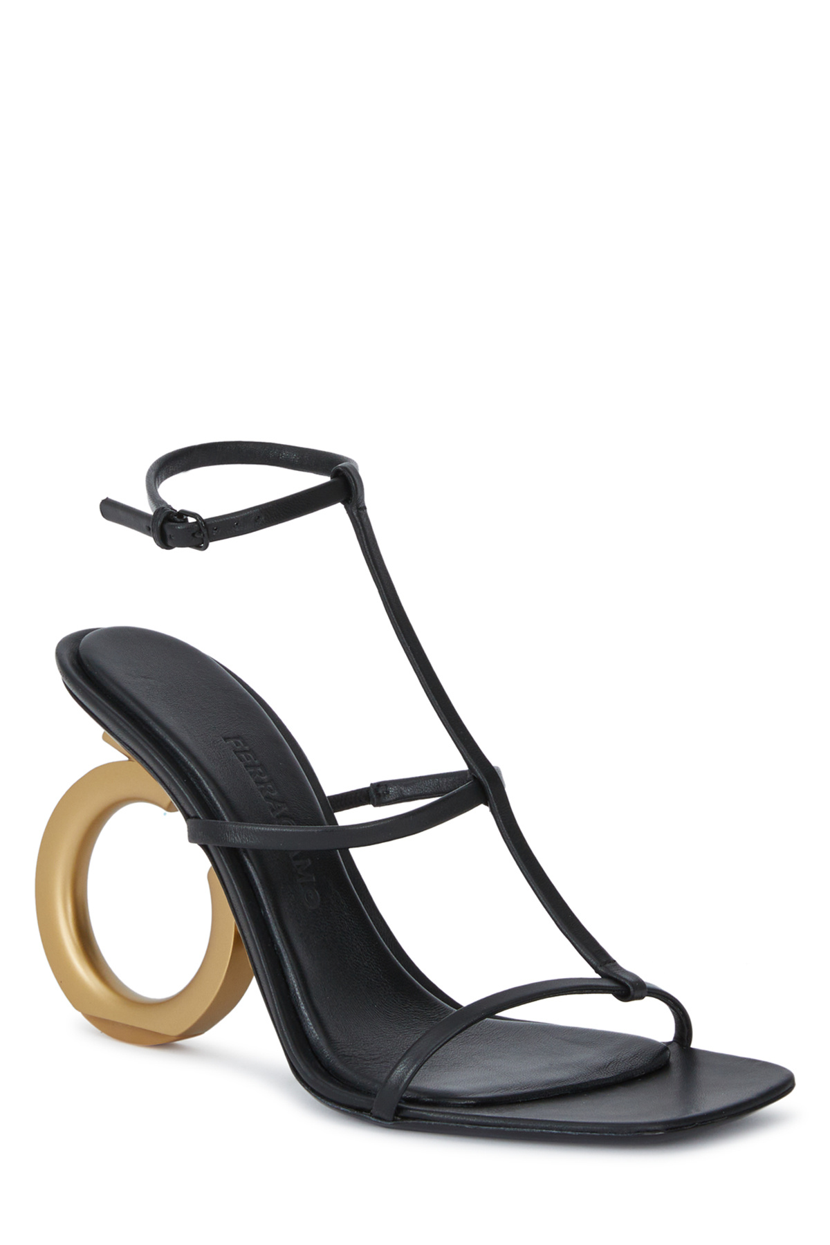 Ferragamo Runway Gancio T.10.5 In Black