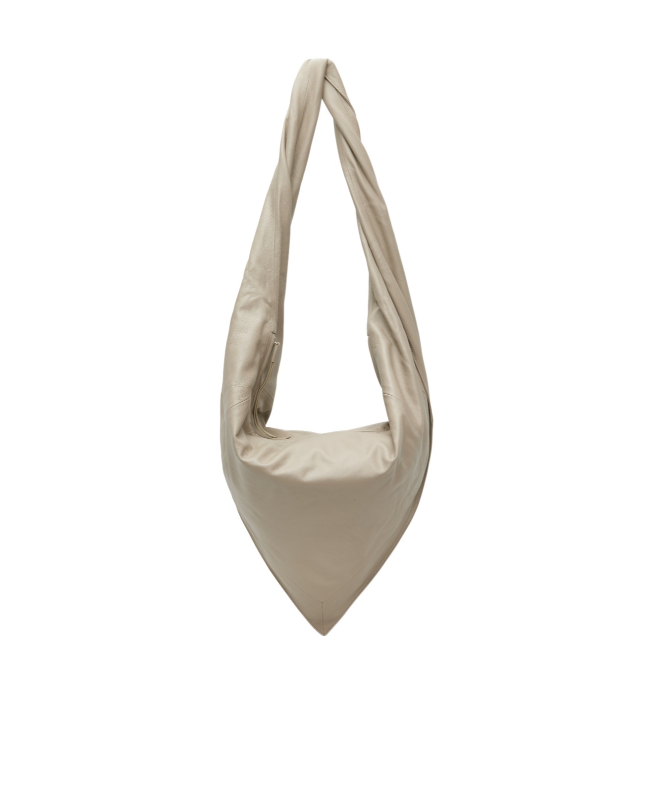 Lemaire Large Scarf Shoulder Bag In Brown