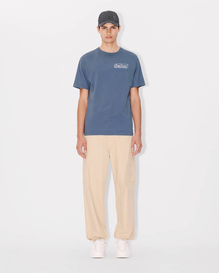 Kenzo Short-sleeved T-shirt In Blue