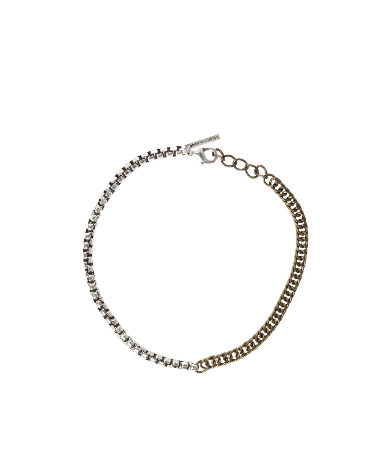 Dries Van Noten Chain Necklace In Multicolor