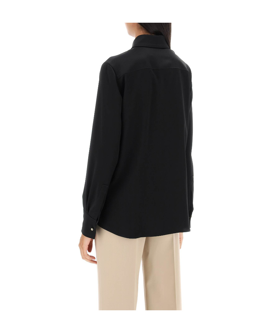 Lanvin Women Crepe De Chine Shirt In Black
