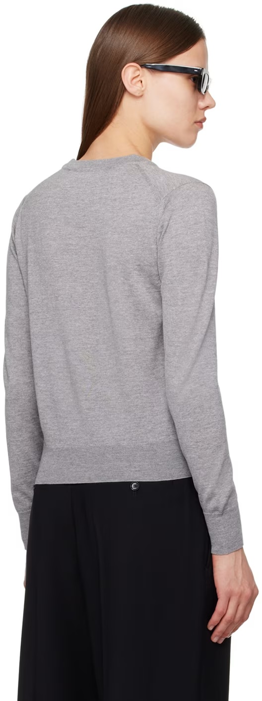 MAISON KITSUNÉ MAISON KITSUNÉ BABY FOX PATCH SWEATER