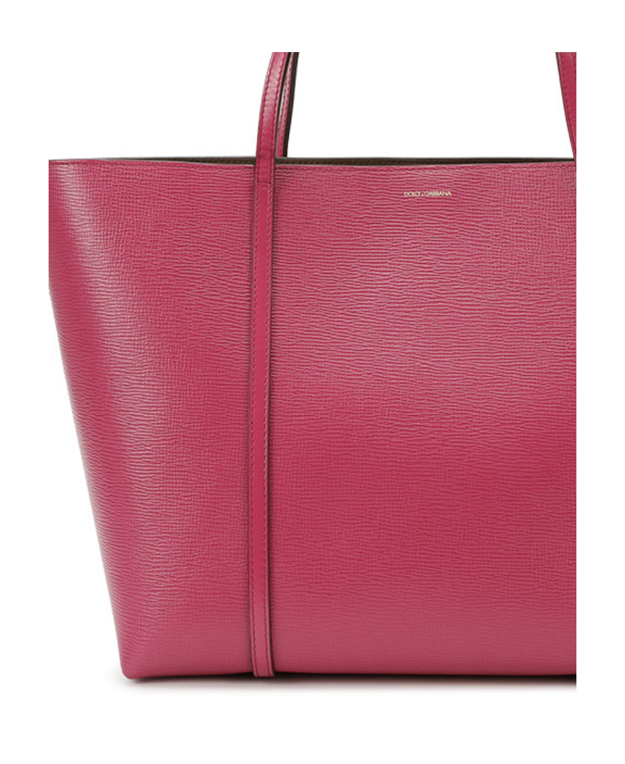 Dolce & Gabbana Logo Details Handbag In Pink