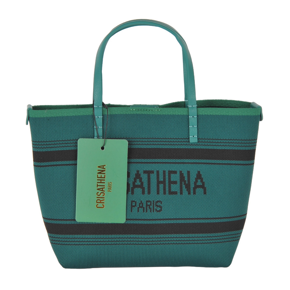 Crisathena Small Handle Shoulder Bag In Blue