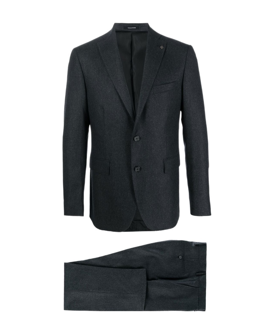 Tagliatore Single-breasted Two-piece Suit In Black