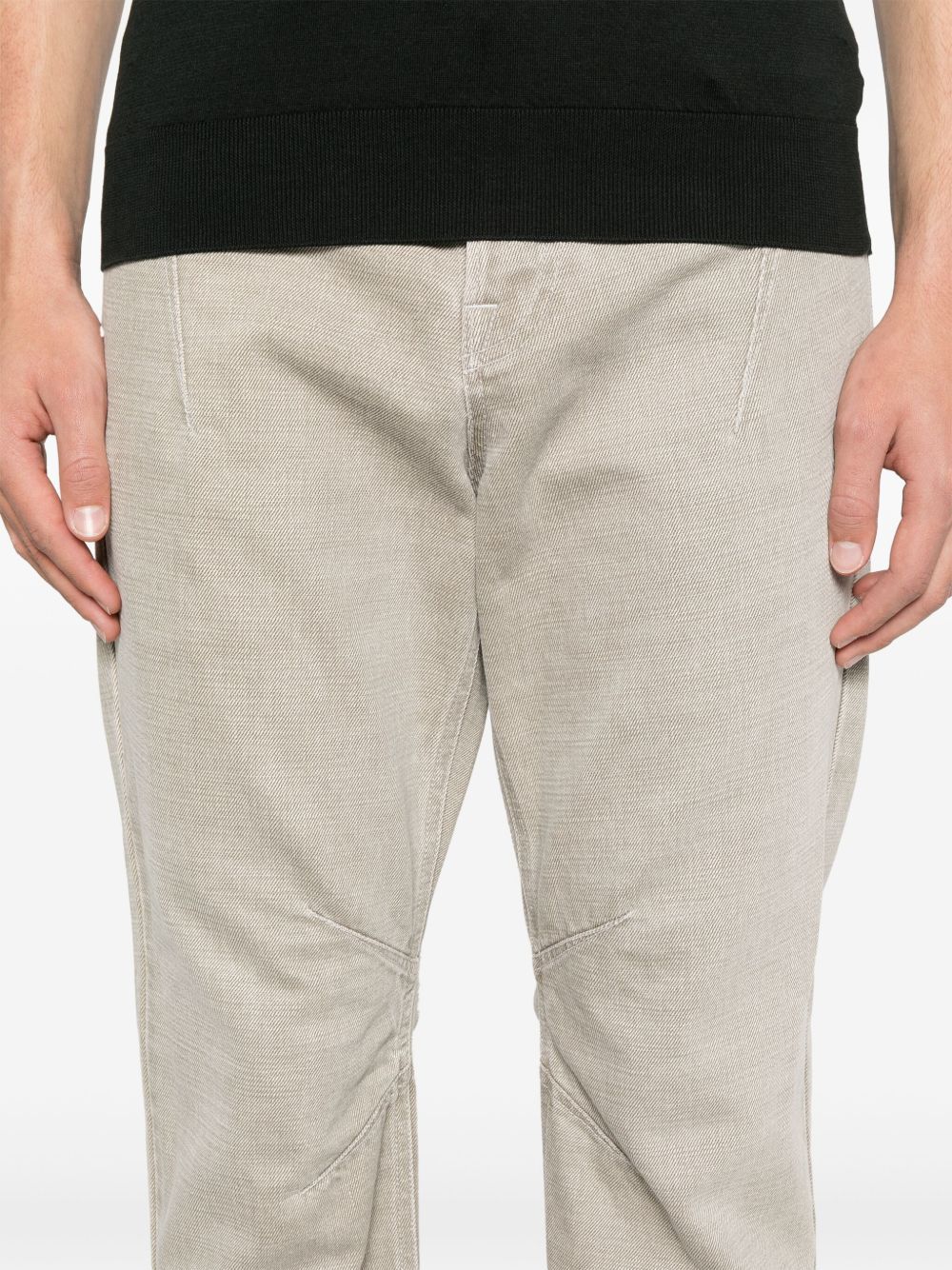 Eleventy Belt Loop Casual Pants In Neutral
