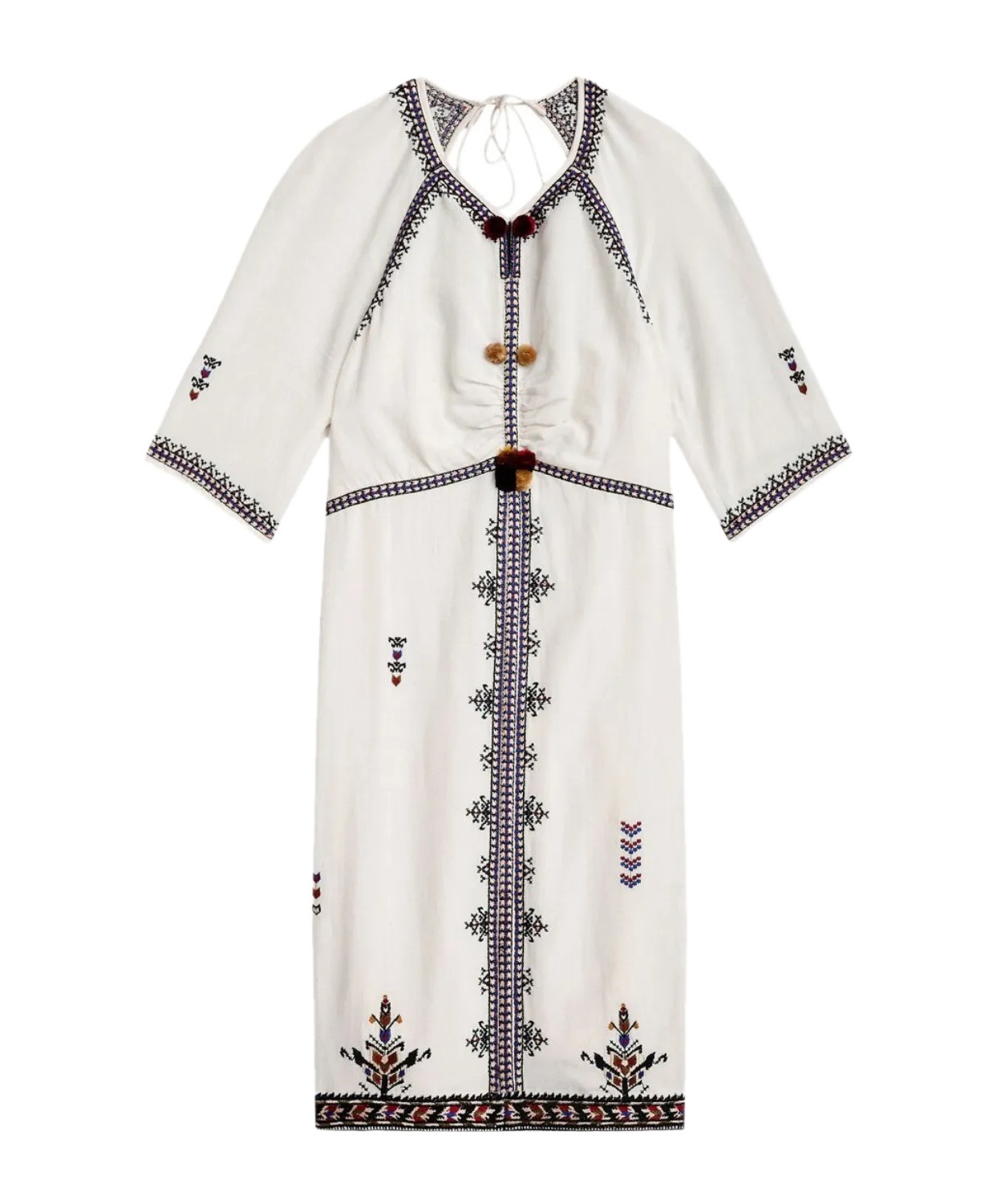 Isabel Marant Étoile Marant Étoile Zatini Dress In Ecru