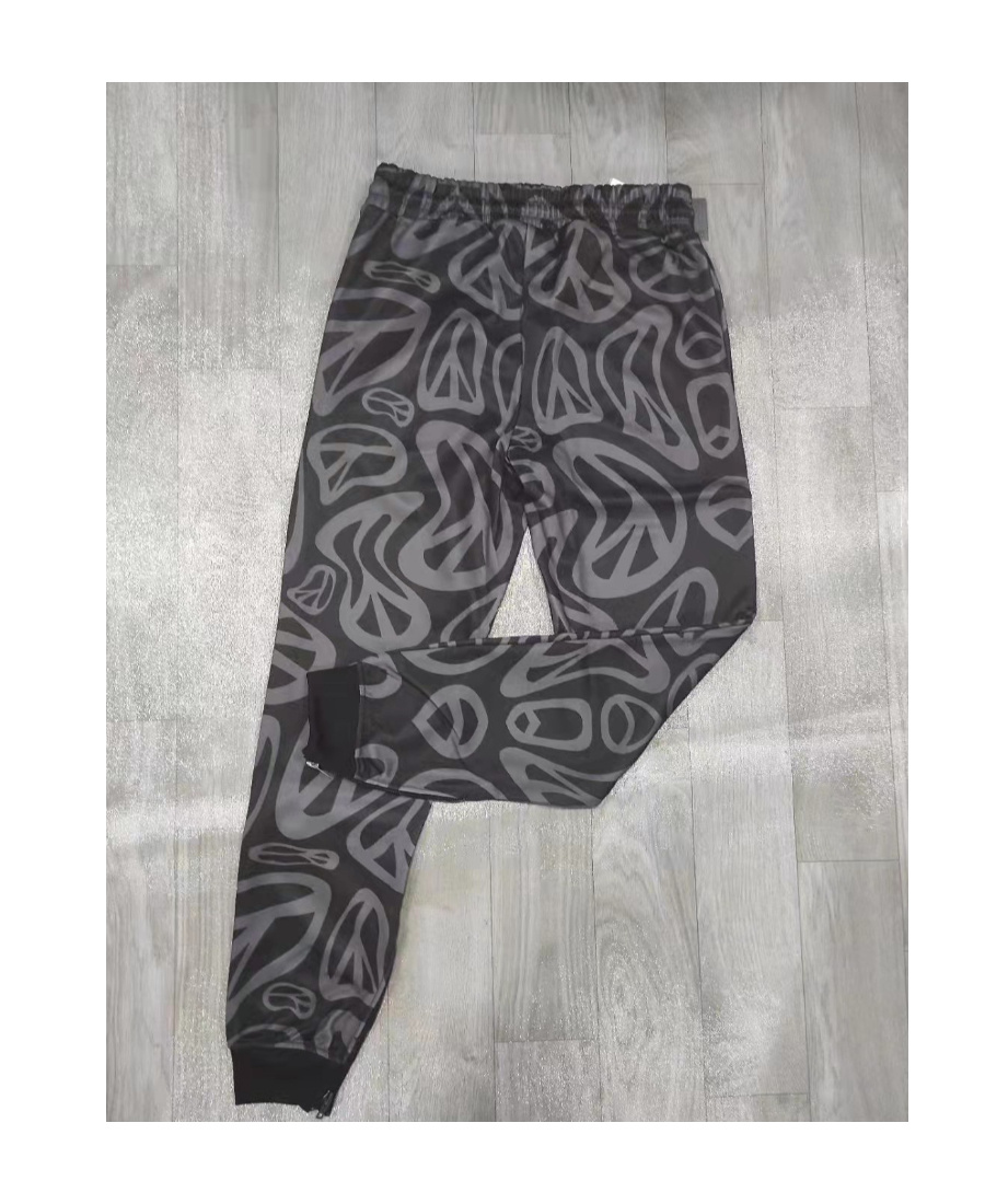 Moschino Printed Pattern Sweatpants In Black
