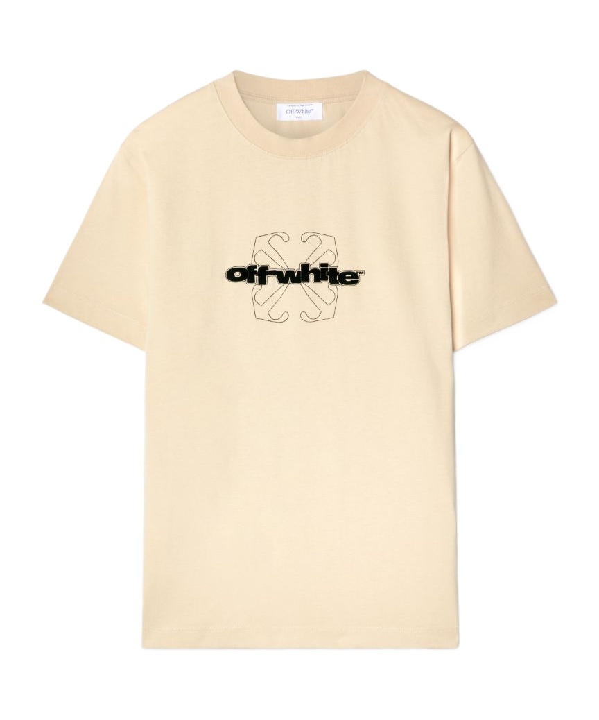 Off-white Off White T-shirts And Polos In Nude