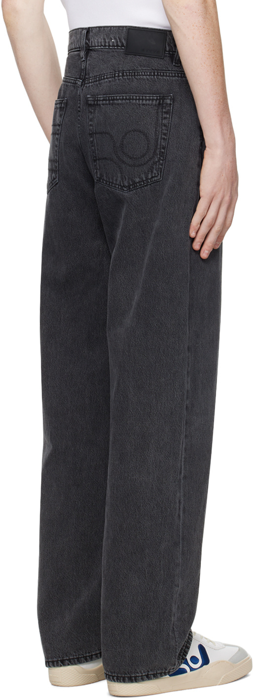 Eytys Black Avalon Jeans In Black