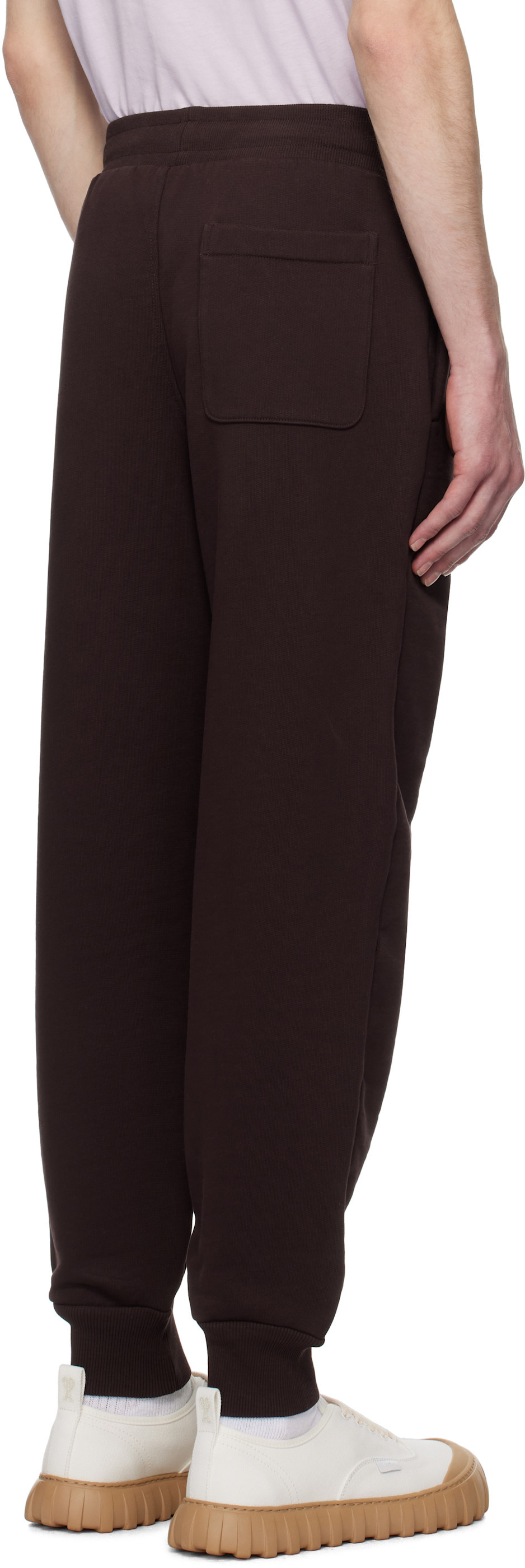 AMI ALEXANDRE MATTIUSSI DRAWCORD ELASTIC WAIST SWEATPANTS