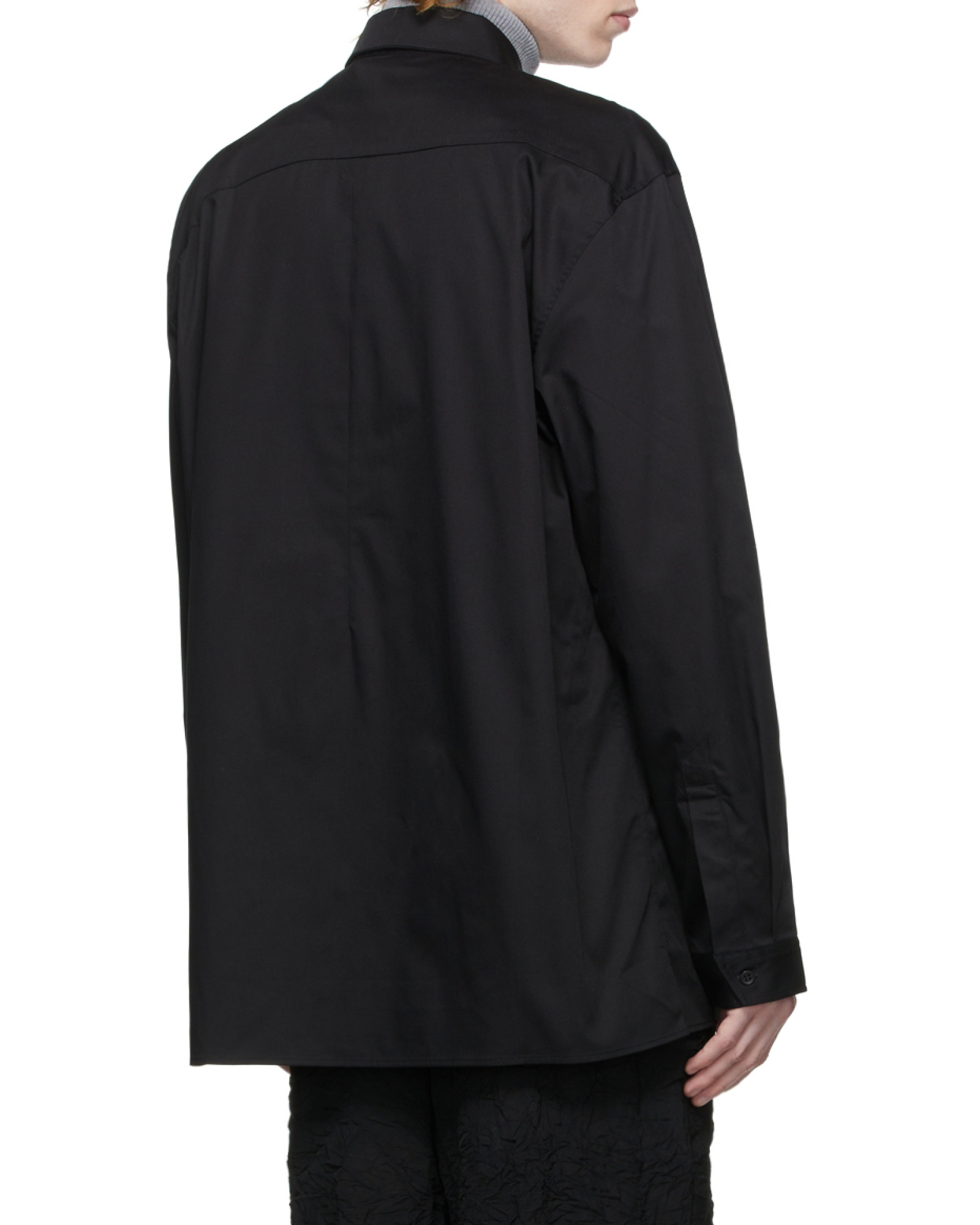 A-cold-wall* Black Logo Shirt In Black
