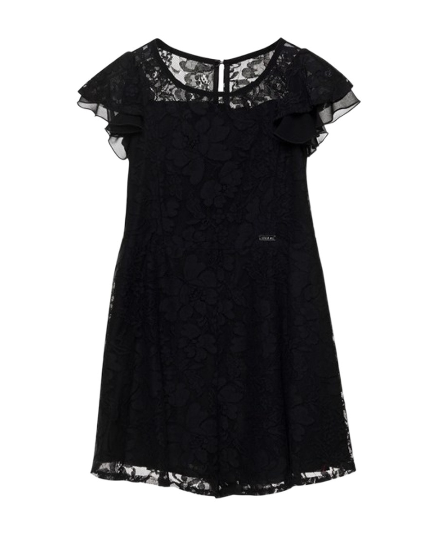 MONNALISA SHORT-SLEEVE DRESS
