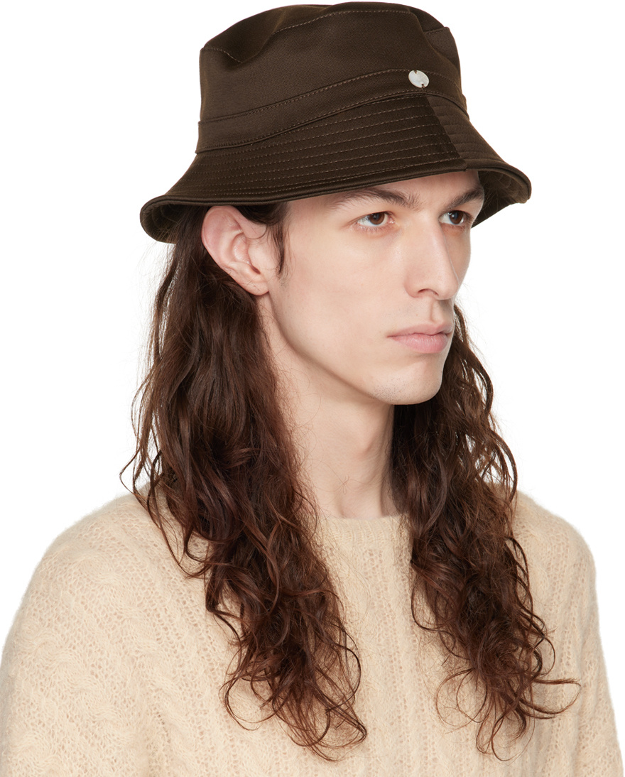 Our Legacy Quilted Fisherman's Hat In Black