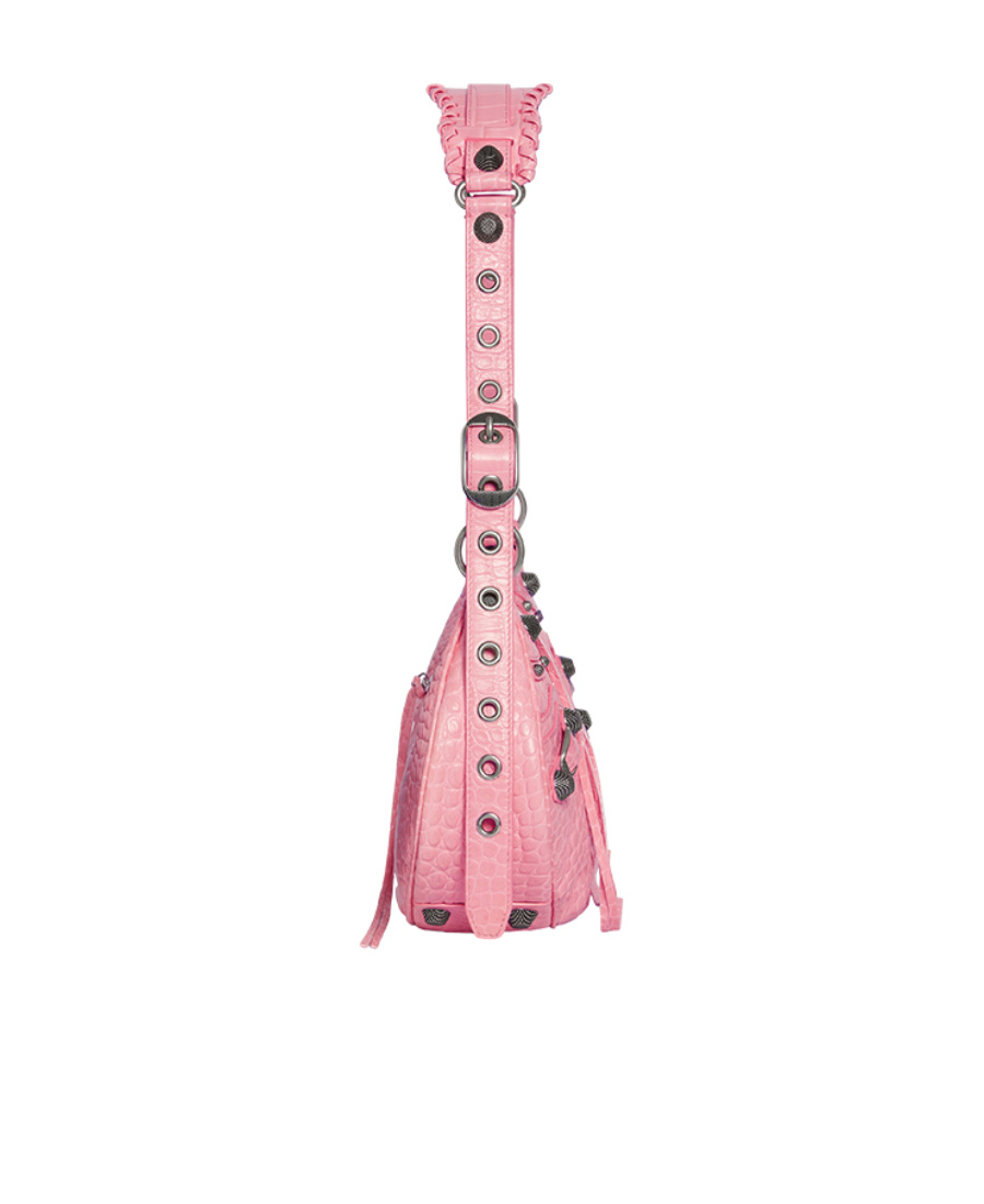 Balenciaga Le Cagole Shoulder Bag In Pink