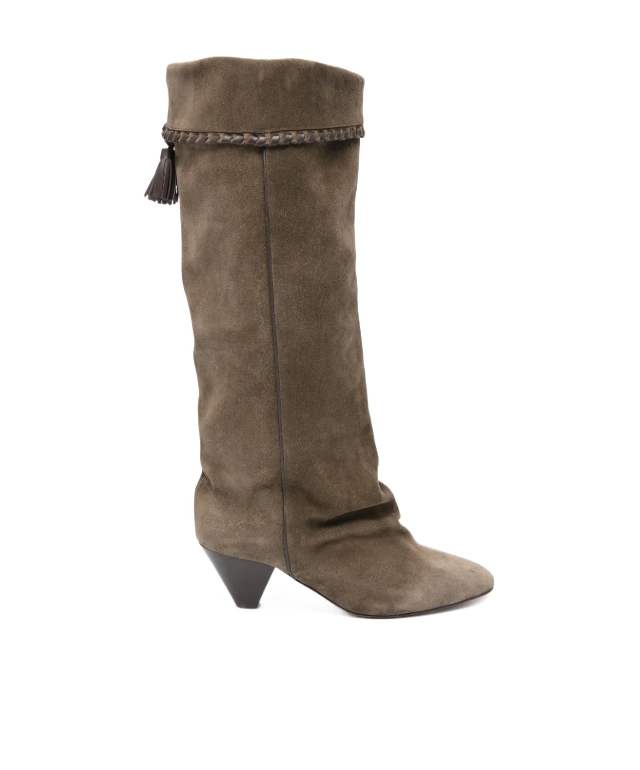 Isabel Marant Dalby Knee-high Suede Boots In Brown