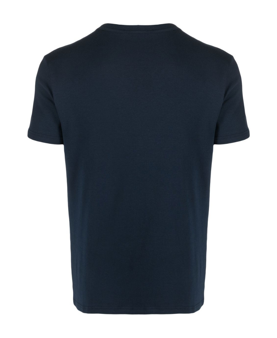 Tom Ford Cotton Jersey Crewneck T-shirt In Blue
