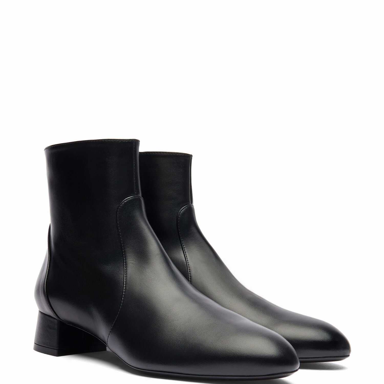 Stuart Weitzman Vivienne 35mm Boots In Black