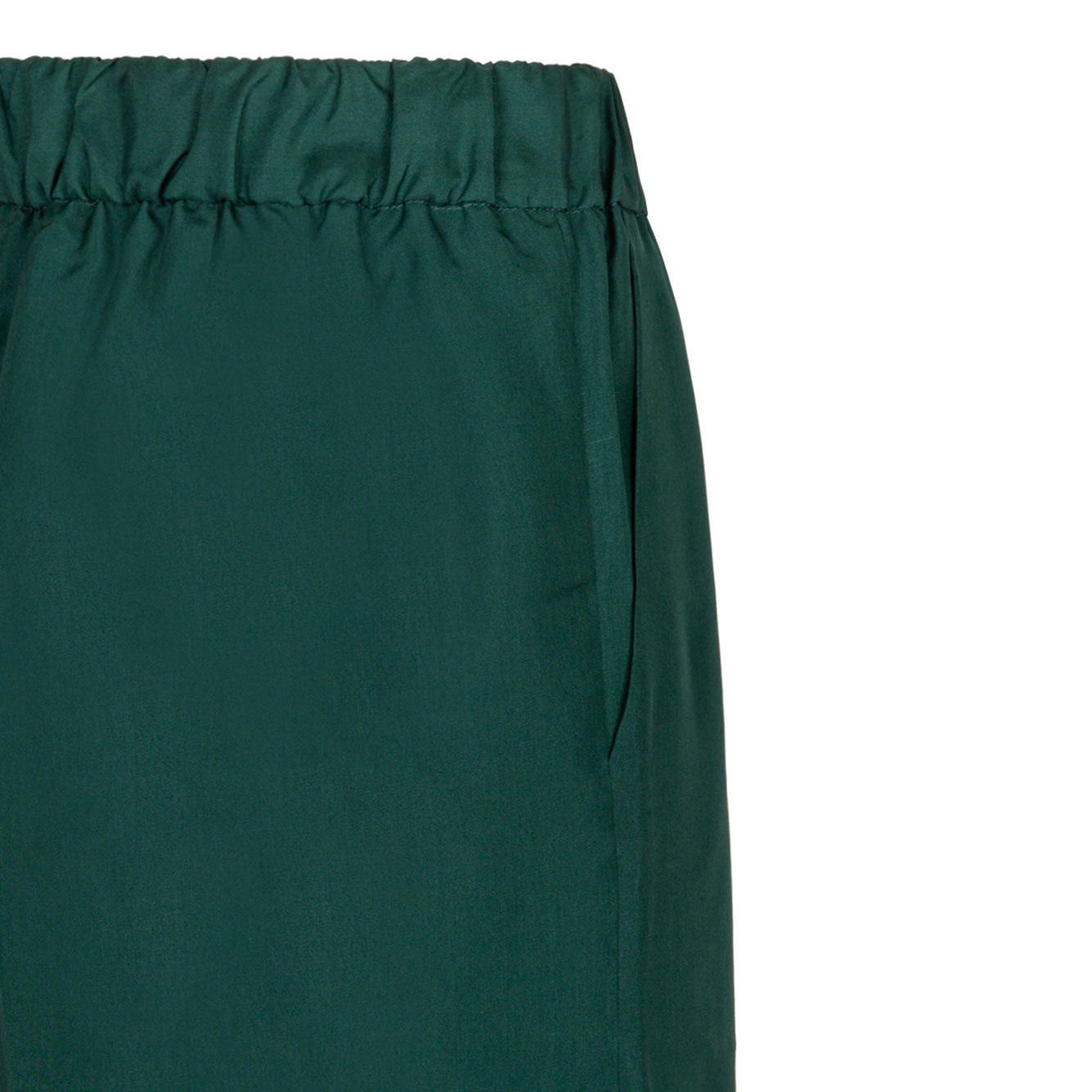 P.a.r.o.s.h . High-waist Satin Trousers In Green
