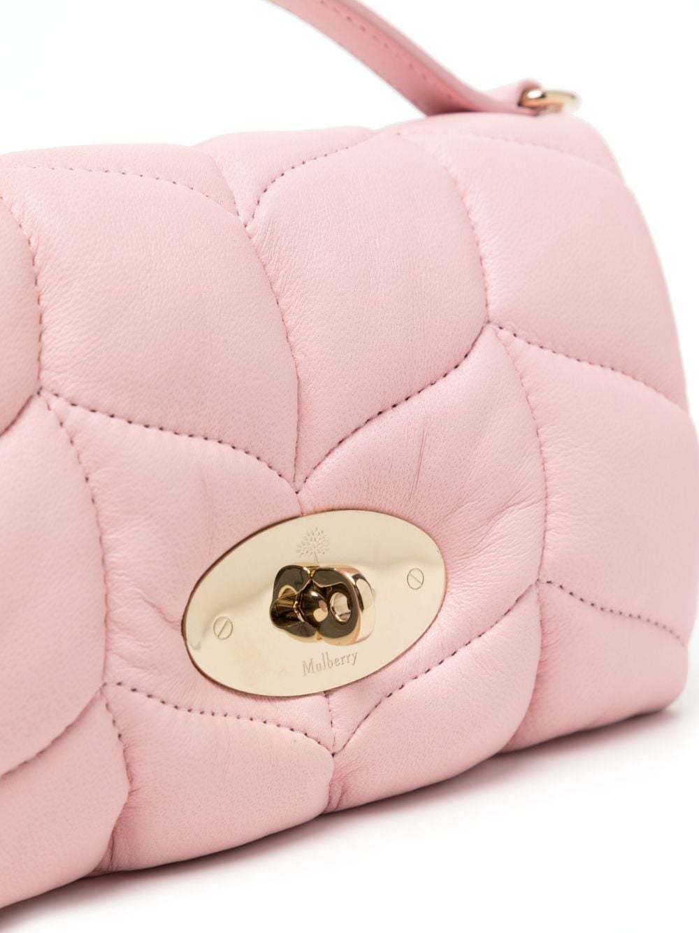 Mulberry Tiny Softie Leather Tote Bag In Pink