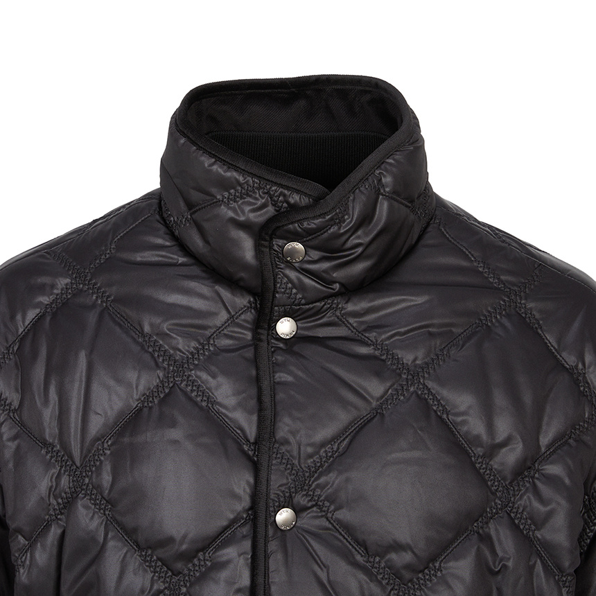 Wooyoungmi Logo Quilted Jacket In Black