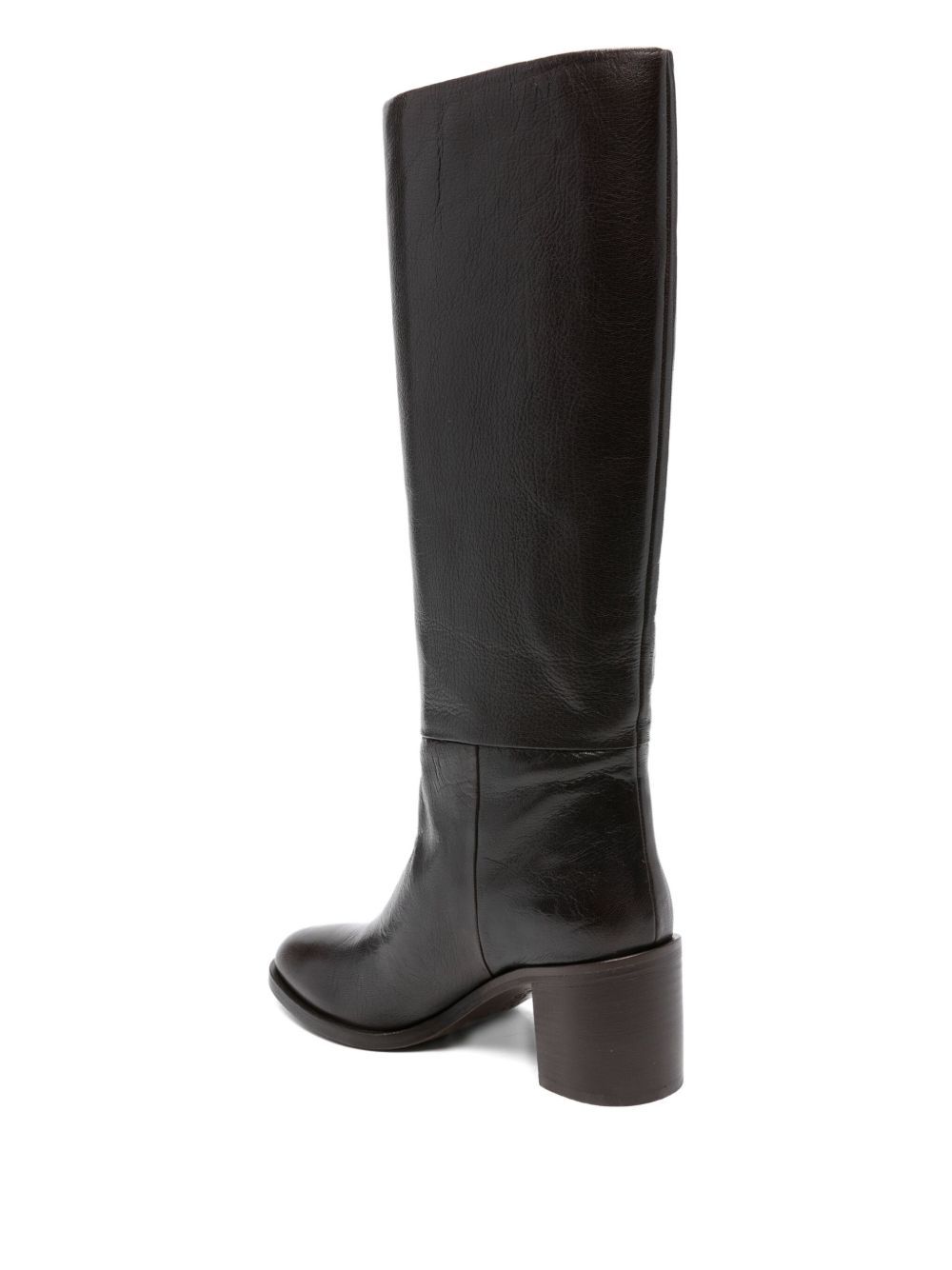 P.a.r.o.s.h Leather Boots In Black
