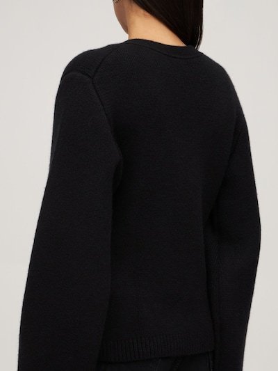 Shop Khaite Cashmere Knitted Cardigan