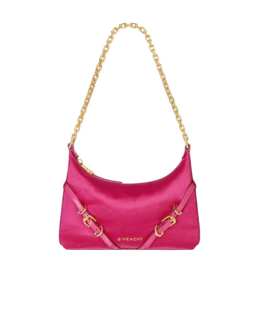 Givenchy Chain Strap Shoulder Bag With Buckle Accents In Pink