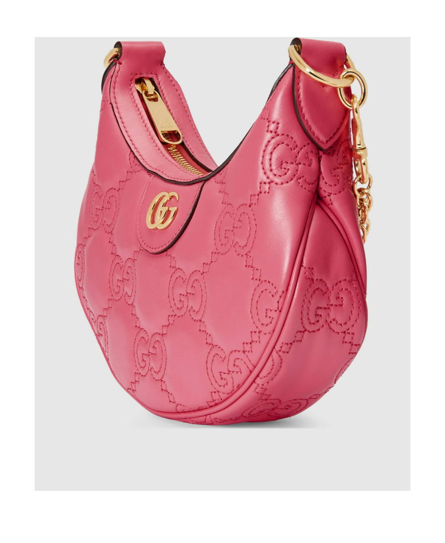 Gucci "gg Matelassé" Mini Bag In Red