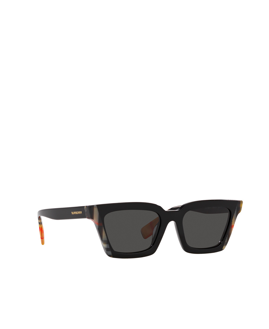 Burberry Eyewear Square Frame Sunglasses In Black