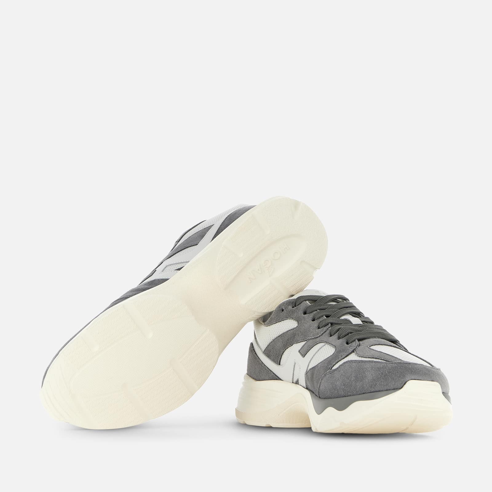 Hogan Men's H665 Leather Sneakers In White