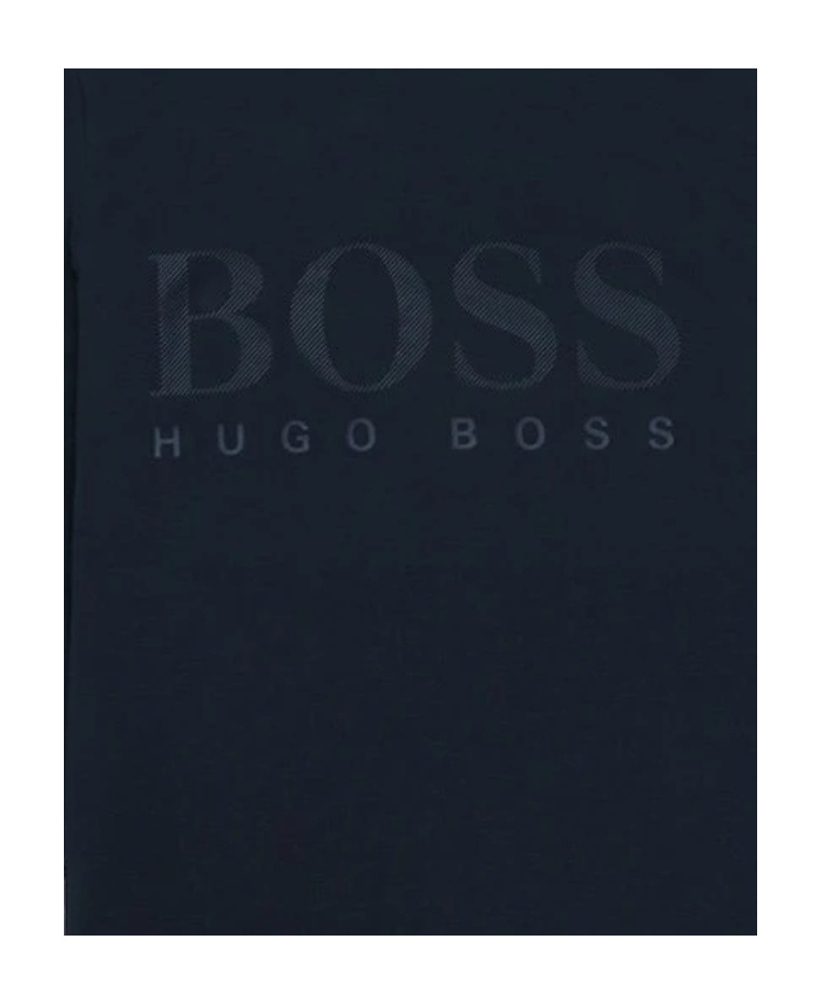 Hugo Boss Logo Printed T-shirt In Black