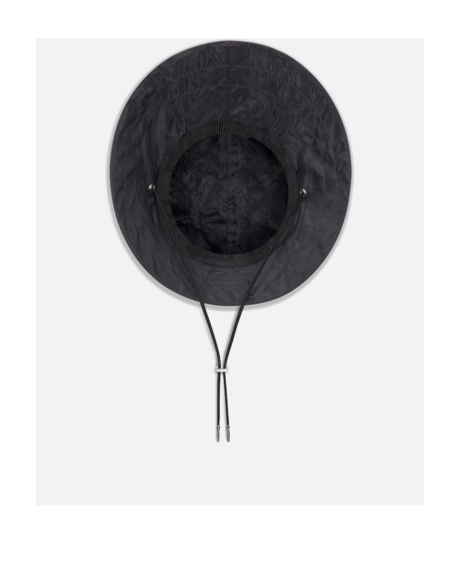 Dior Cd Diamond Souwester Hat In Black