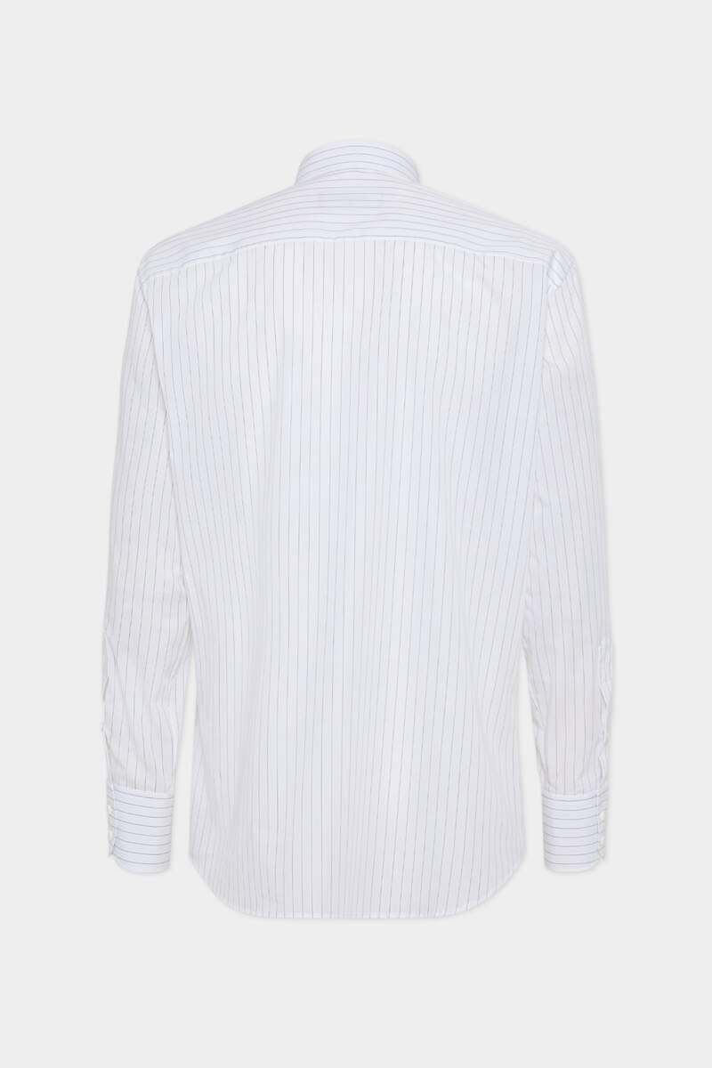 Dsquared2 Relax Dan Spread Collar Shirt In Multi
