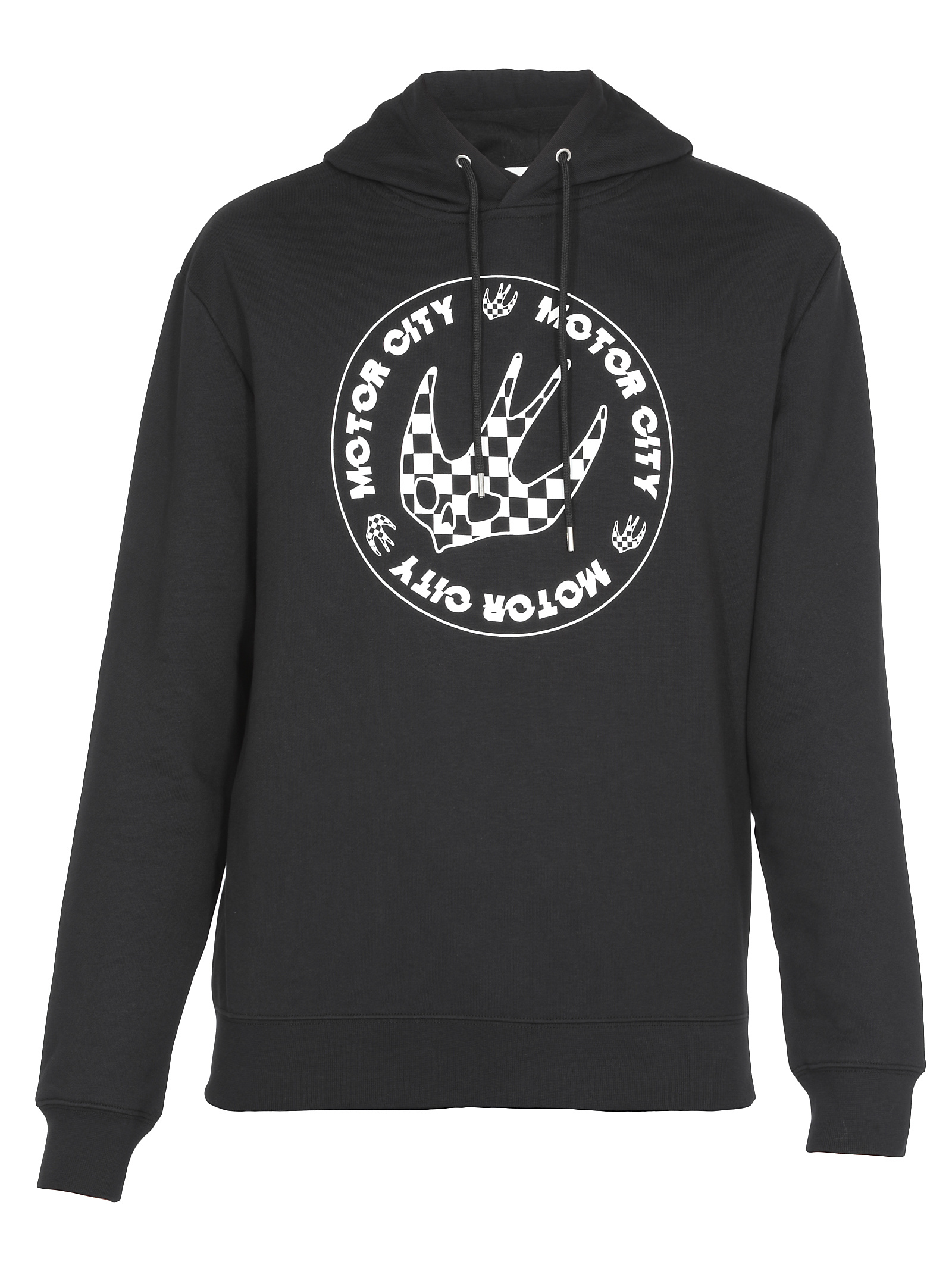Mcq By Alexander Mcqueen Checkerboard Printed Sweater In Black
