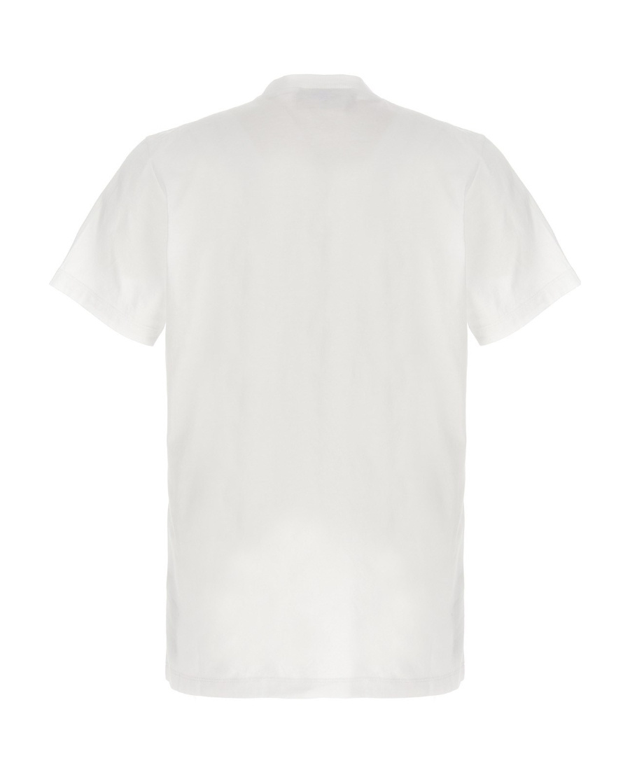 Dsquared2 Dsq2-print Short-sleeve T-shirt In White