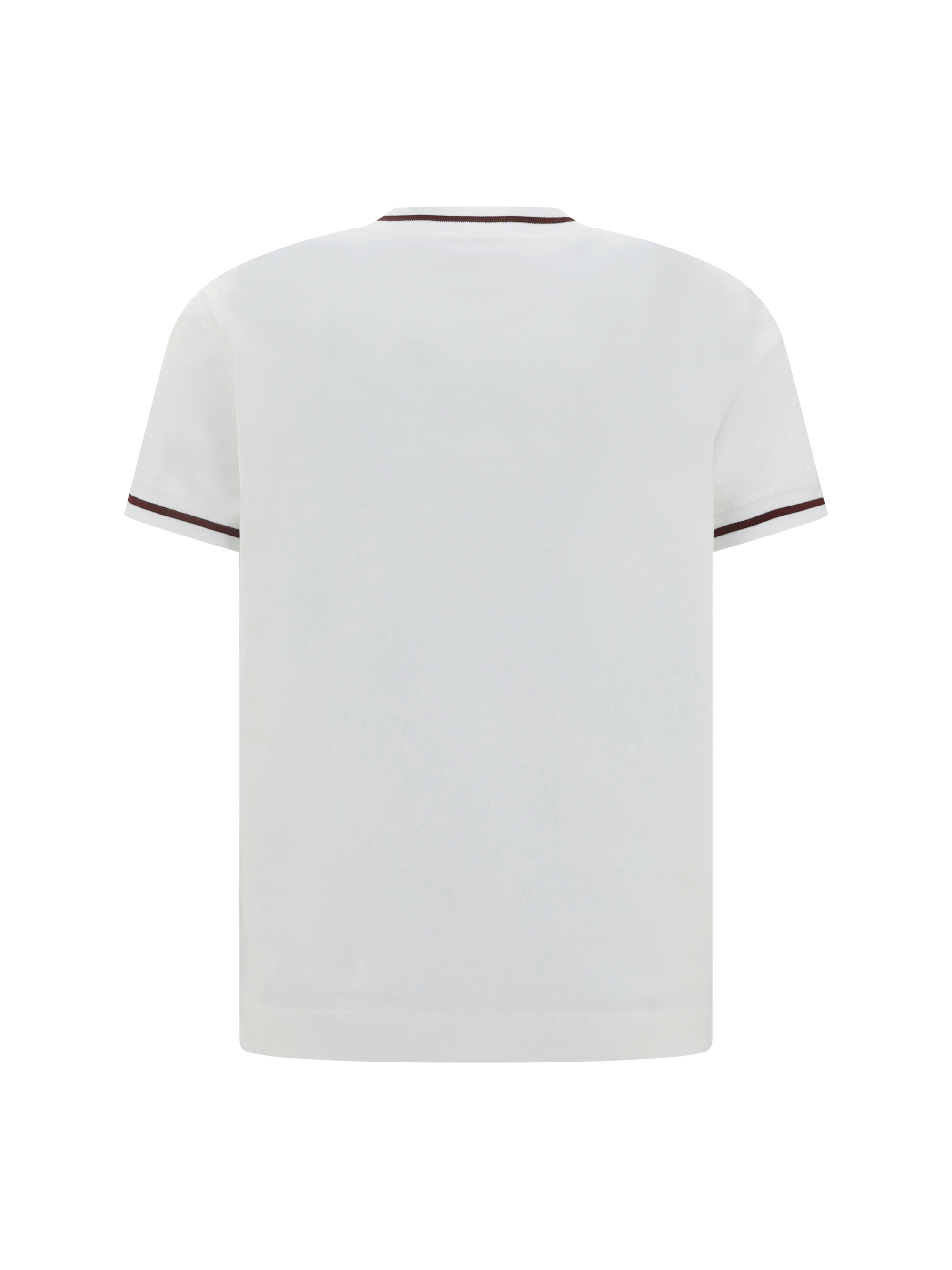 Brunello Cucinelli Short-sleeved T-shirt In White