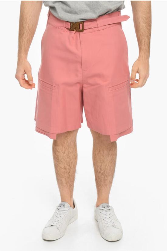 Dior Logo Casual Shorts In Pink